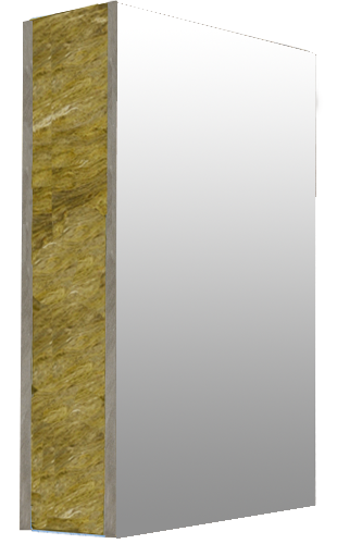 氟碳漆岩棉保温装饰一体板